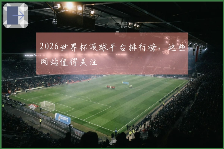 2026世界杯滚球平台排行榜，这些网站值得关注