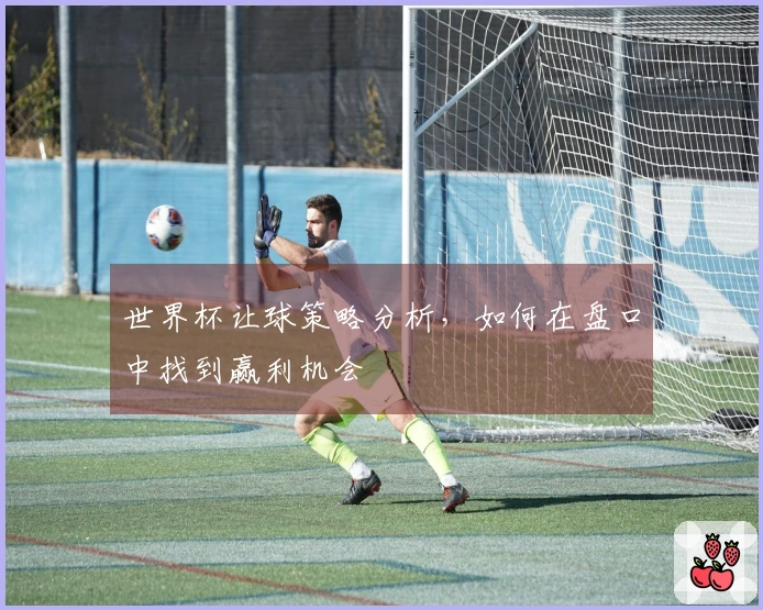 世界杯让球策略分析，如何在盘口中找到赢利机会